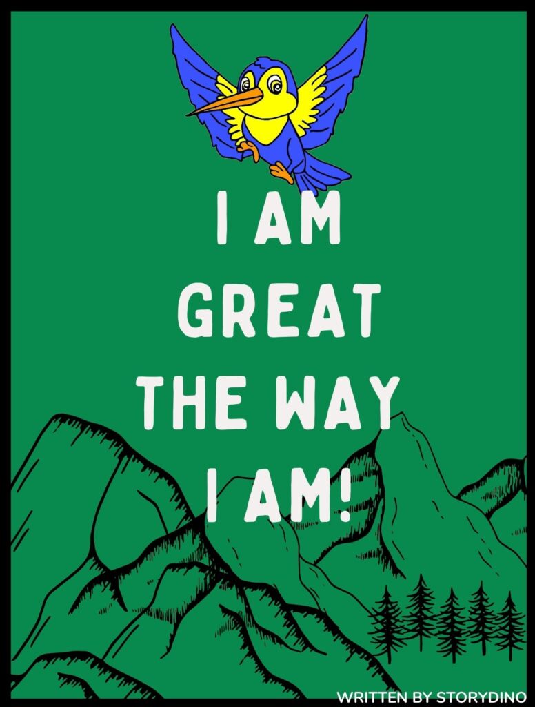 i am great the way I am Free Bedtime Short Stories For Kids