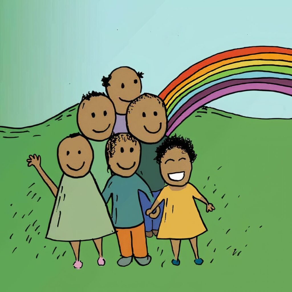 there must be a rainbow positive thinking kids bedtime stories