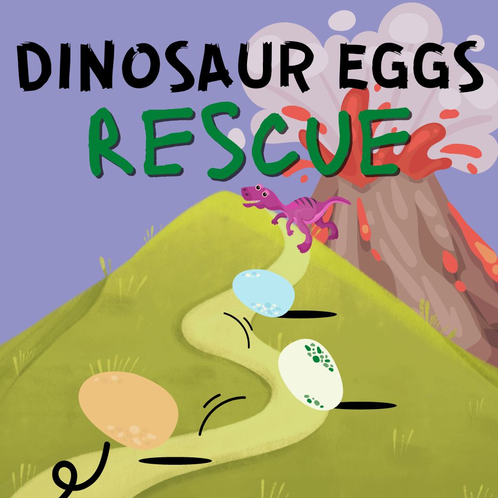 Dino Eggs Rescue - Dinosaur Short Stories